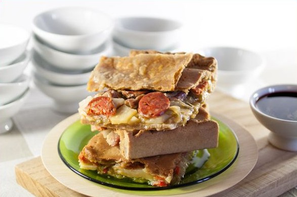 Una de las mejores empanadas del mundo. La de Miguel Oliveira.